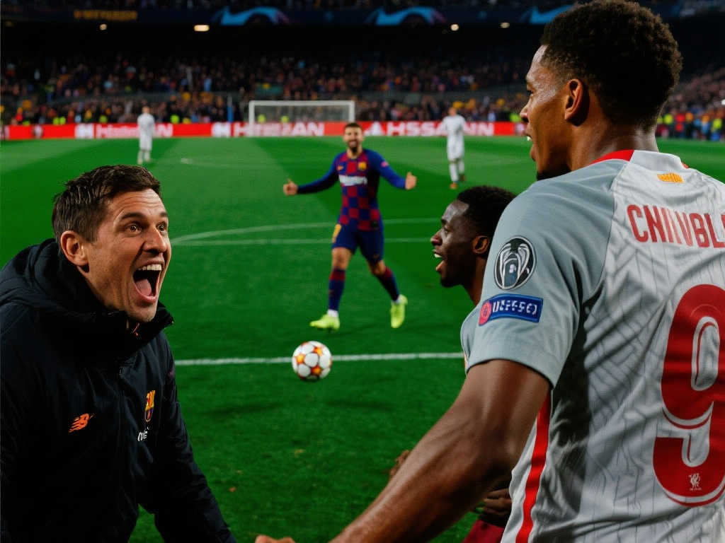 欧冠奇迹夜！7球狂潮上演史诗对决，黑马逆袭震撼足坛